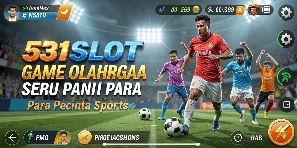 Tangkapan layar dari gameplay 531SLOT yang menampilkan aksi olahraga seru.