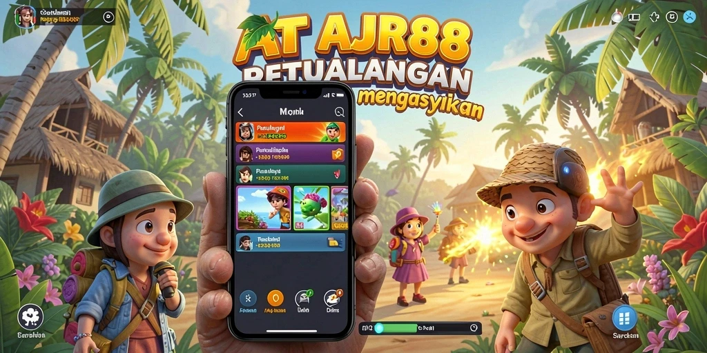 Gameplay seru AJR88 dengan berbagai tantangan menarik.