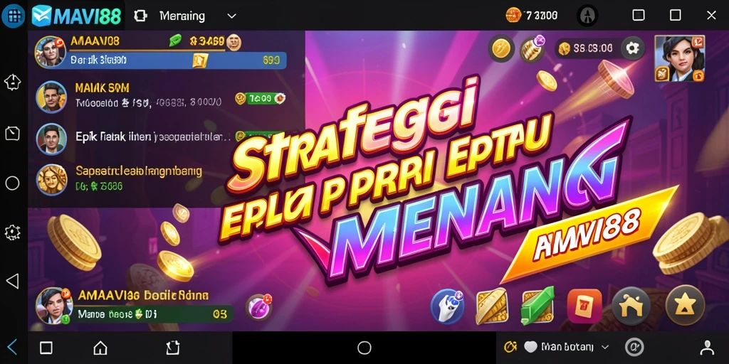 Screenshot gameplay AMAVI88 menampilkan aksi pertempuran strategis yang intens.