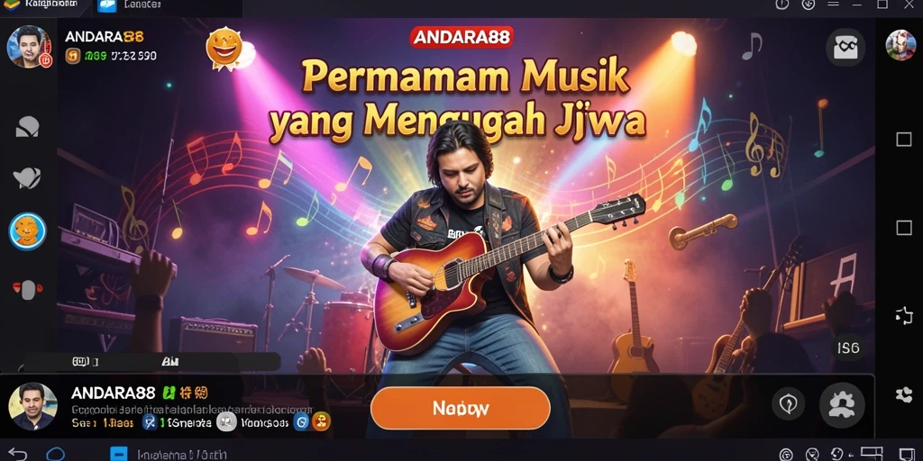 Tampilan gameplay ANDARA88 yang menantang dan seru.