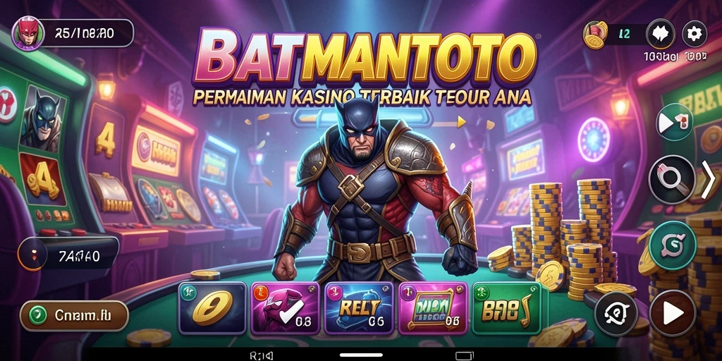 Screenshot menampilkan gameplay seru di BATMANTOTO.