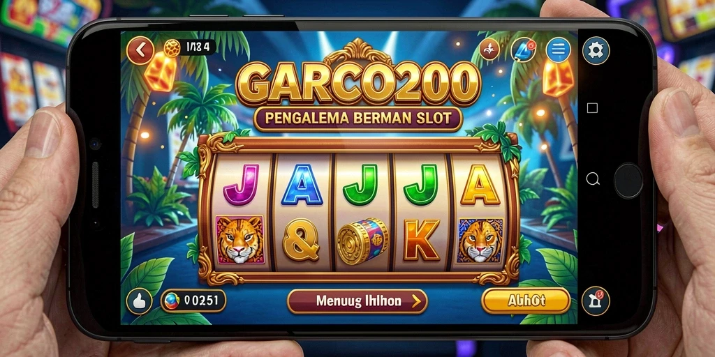 Tampilan gameplay Slot GARCO200 yang memikat dan menyenangkan.